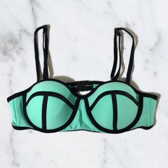 mint bikini top